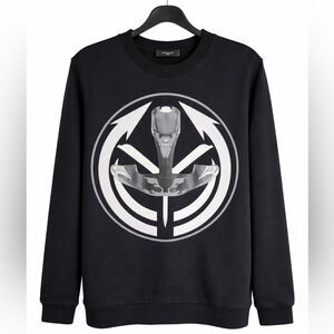 Authentic Givenchy Mens black Trible Occult Target Print Sweatshirt Jumper M
